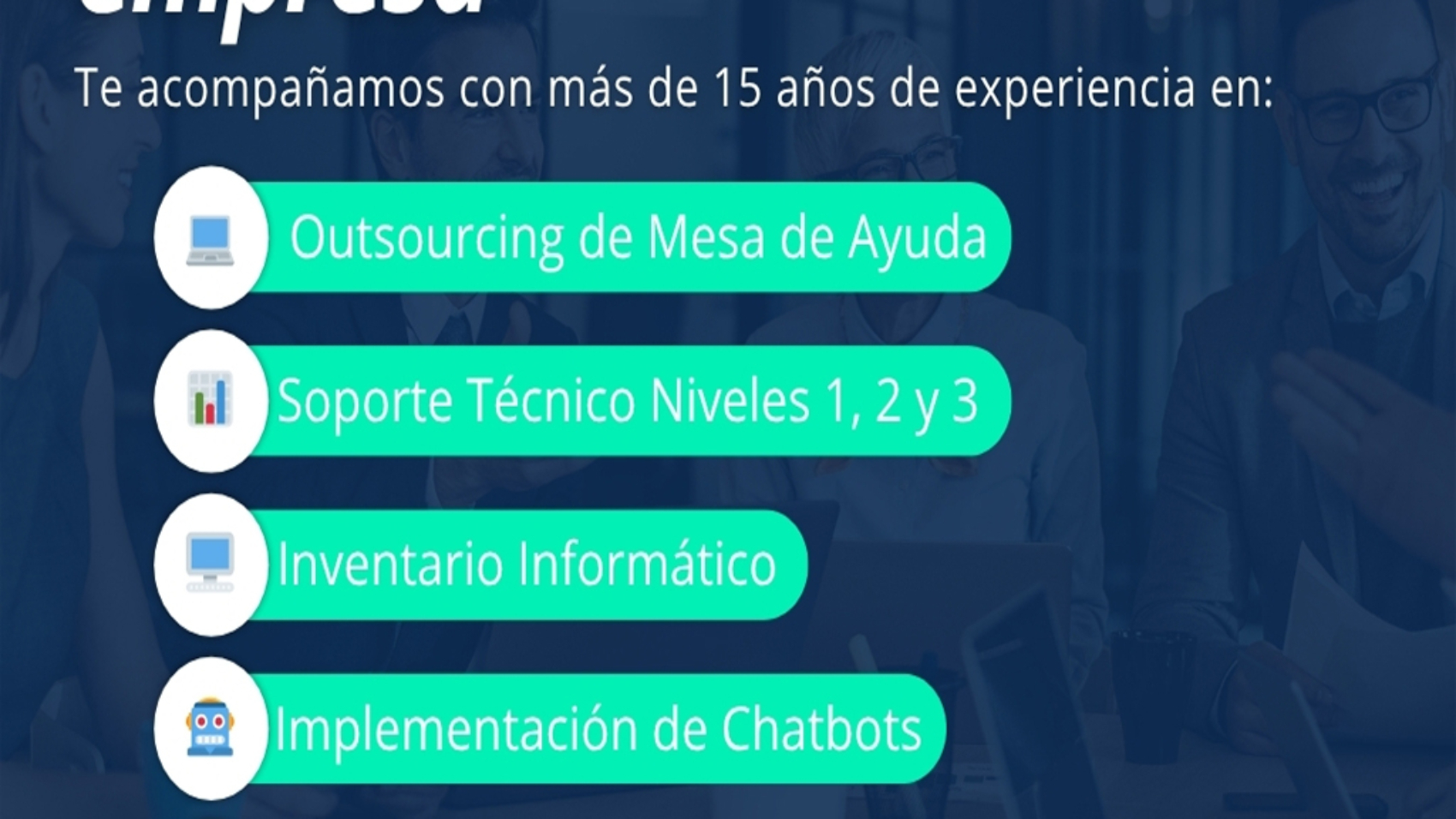 SERVICIOS - Soluciones TI que hacen crecer tu empresa